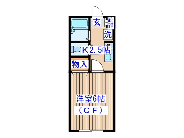 メゾン　ルミエ－ルの物件間取画像